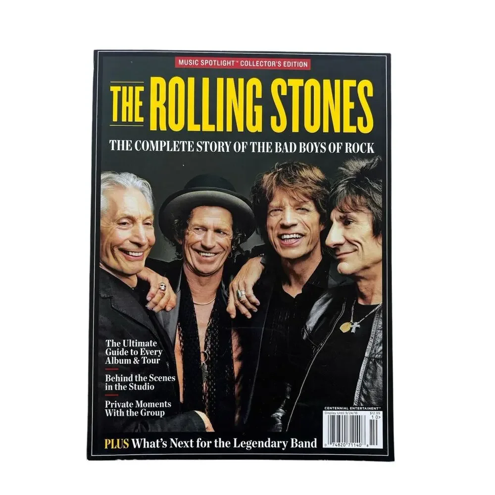 THE ROLLING STONES Music Spotlight 2018 Magazine Collector’s Edition